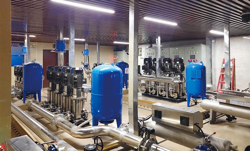 無負壓供水設備工程案例