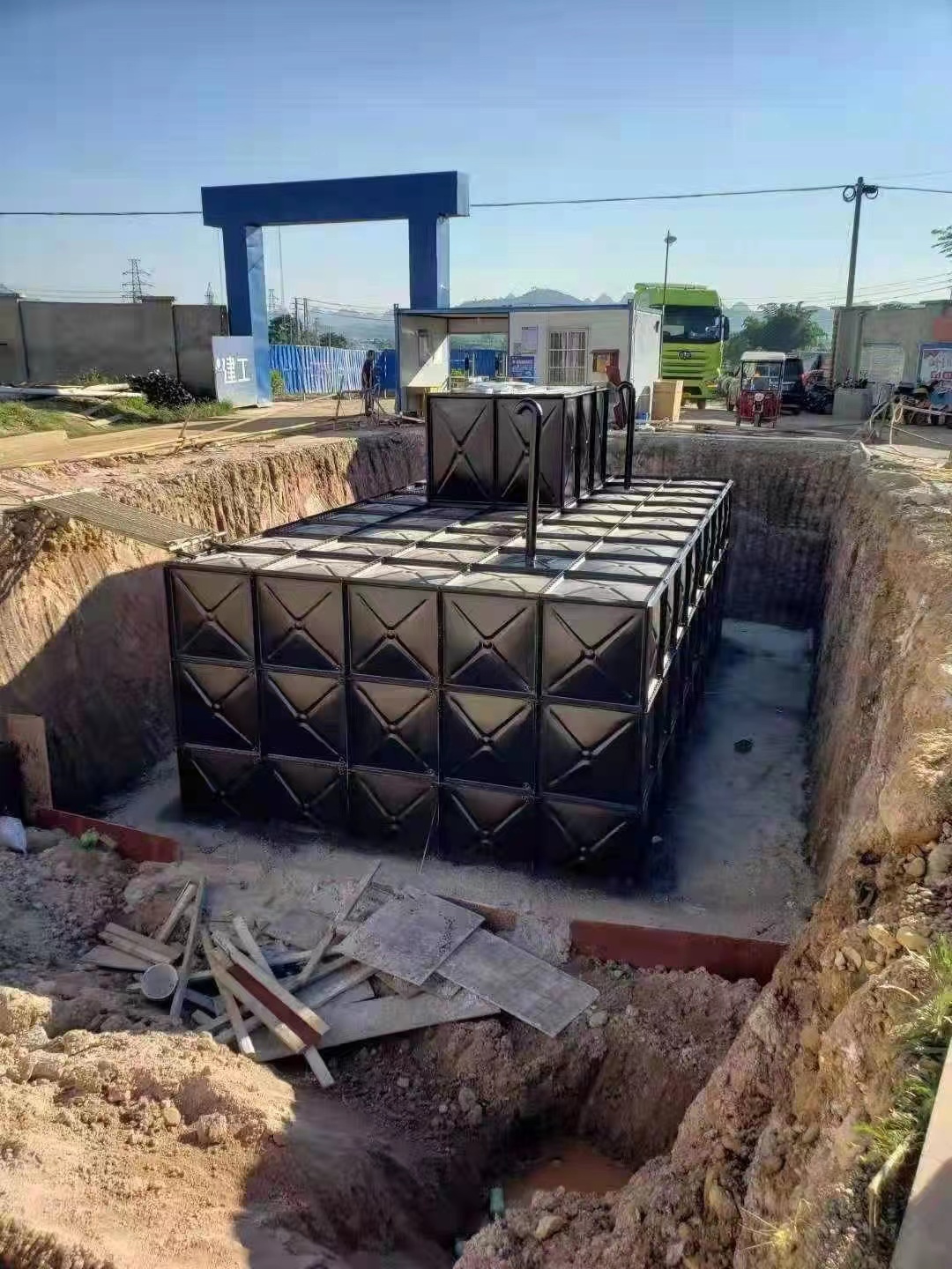 不銹鋼地埋式水箱