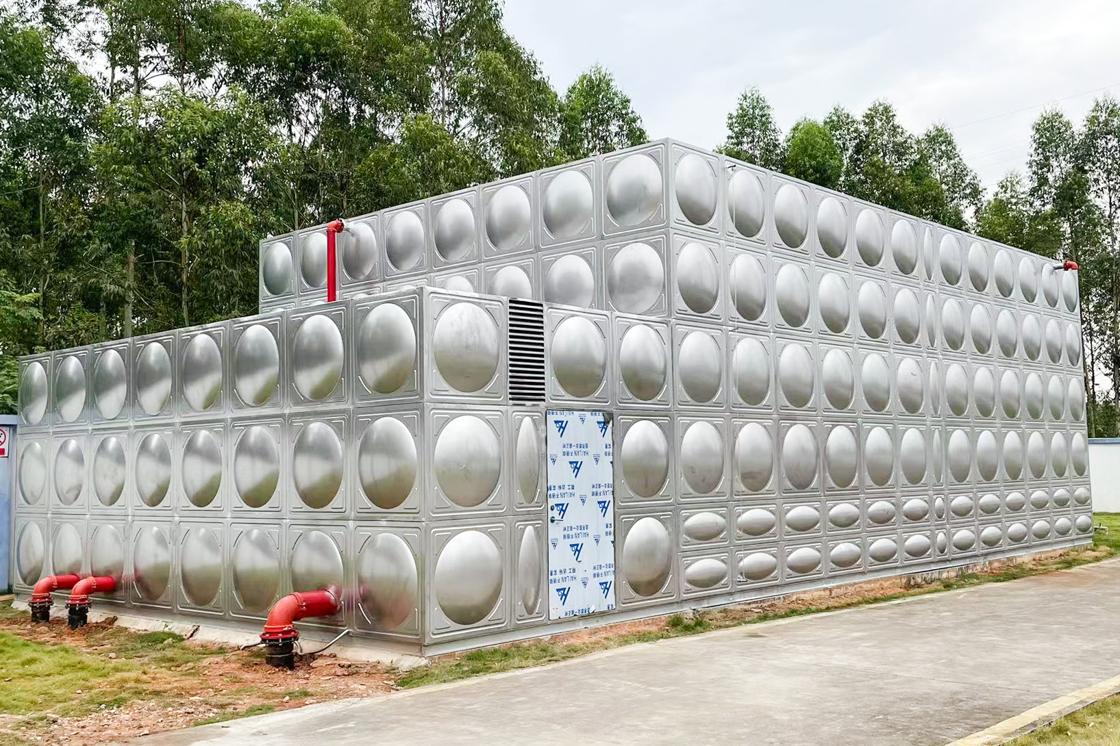 貴港南方電網箱泵一體化消防不銹鋼水箱